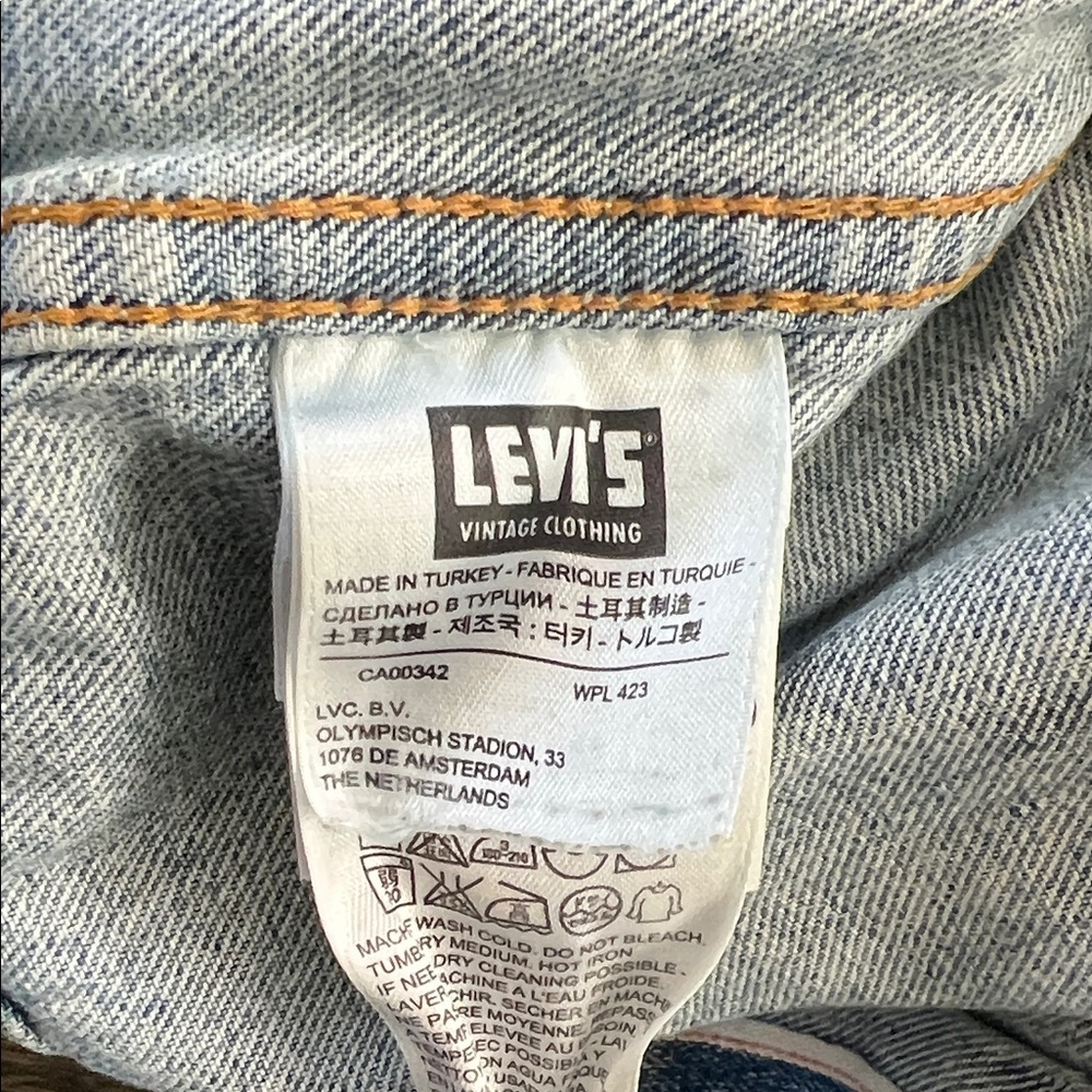Levi's Vintage Clothing 1953 Type II Denim Jacket - Picture 9 of 9